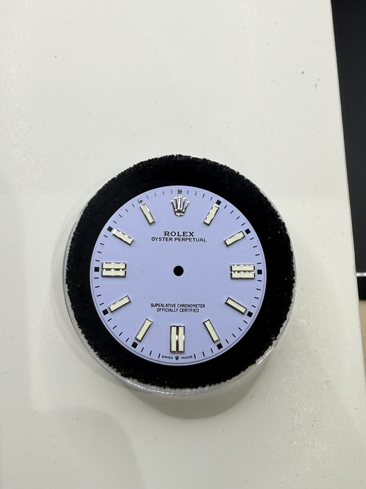 Rolex Oyster Perpetual 41 mm Custom Lavender Dial For Ref. 124300