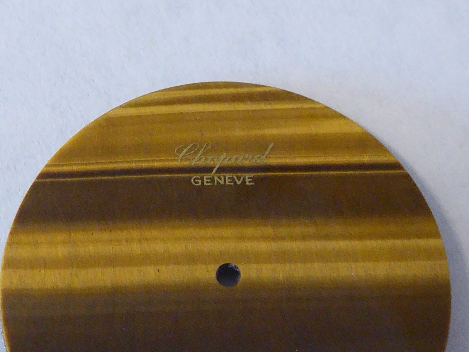 Chopard Tiger’s Eye Dial, 28.08mm, Feet 2:00&7:00. Mint Condition