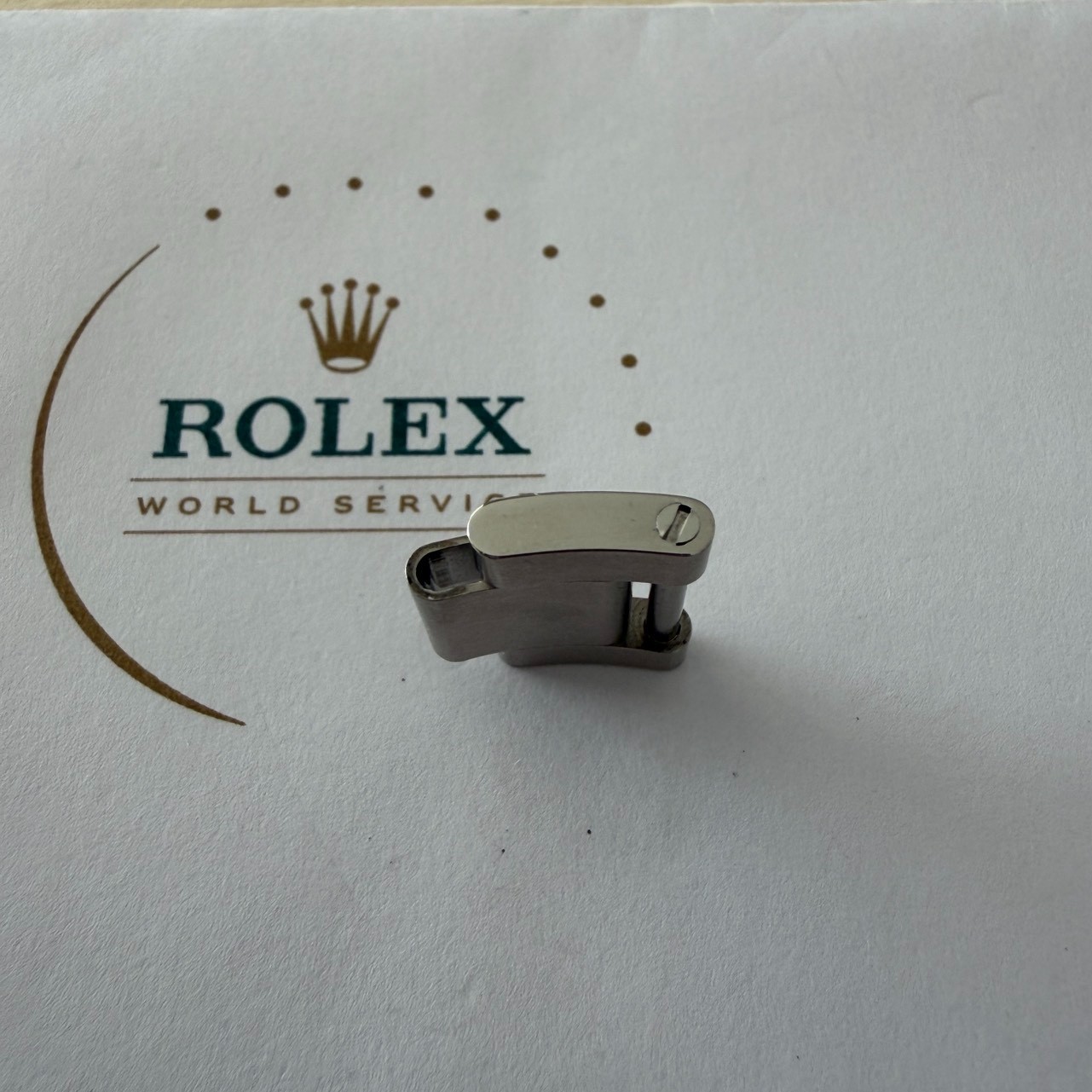 ROLEX Link for Explorer 14270 114270 SS 15.5mm×10mm FZ8452