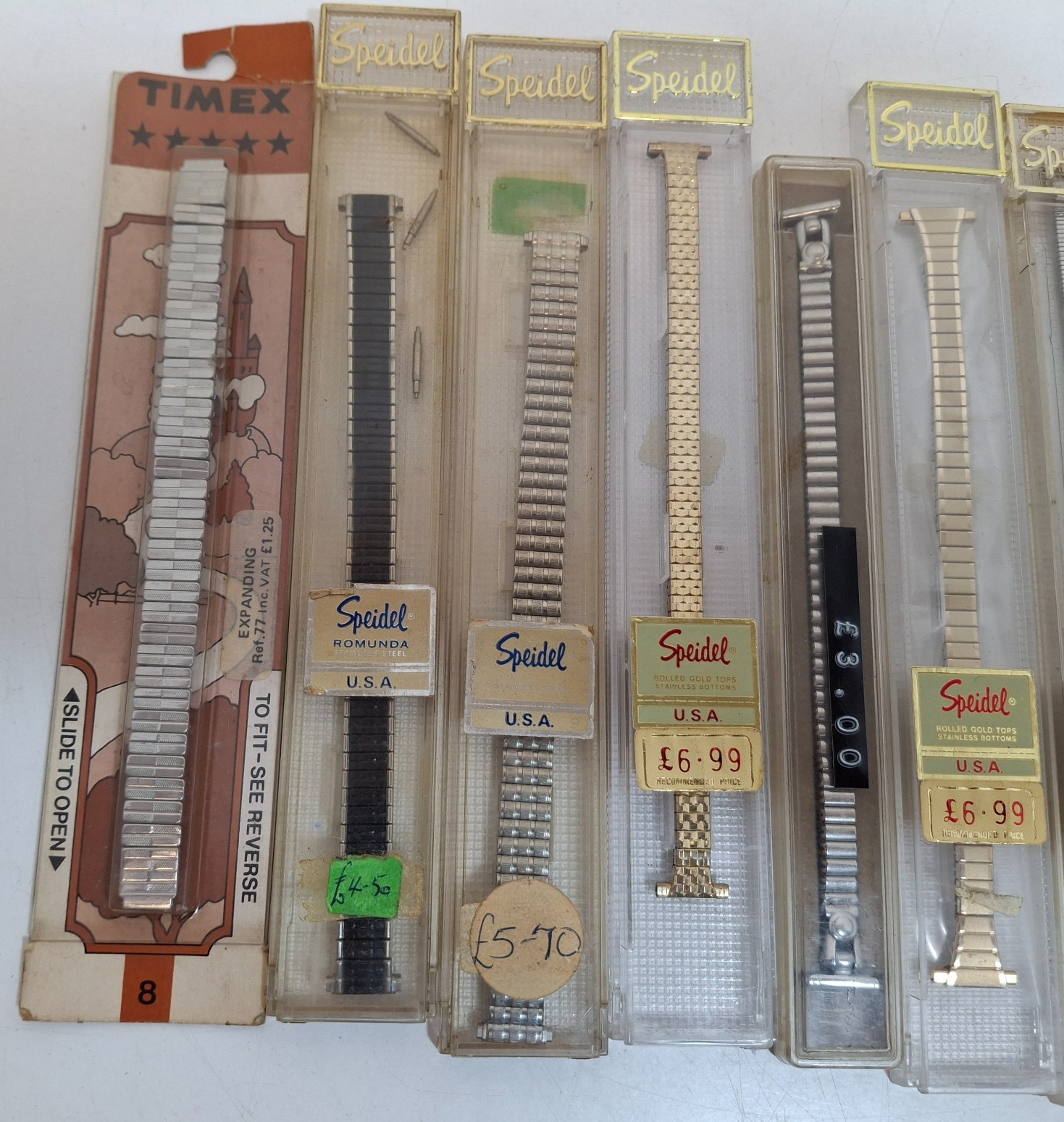 17 Ladies Watch Straps/Bracelets Mainly Speidel Stainless Steel – New Other