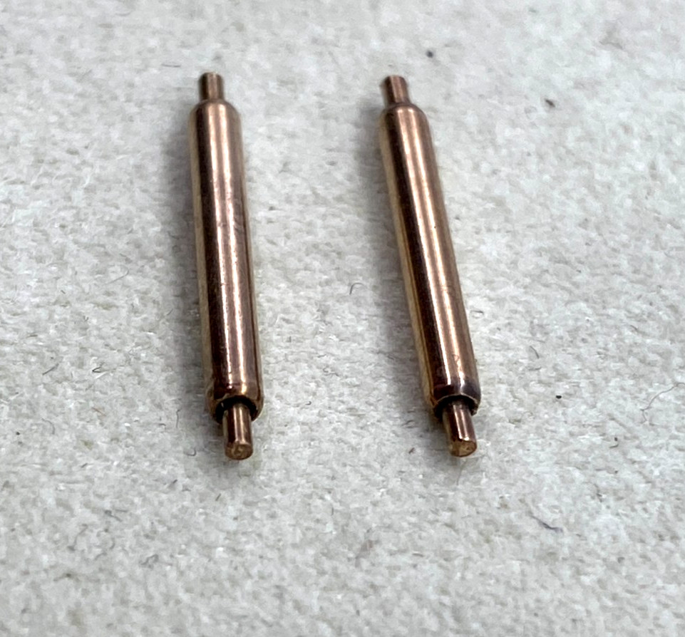 Rolex 18k Yellow Gold Datejust 13mm Spring Bar Watch Case Pins 6917 / 69178