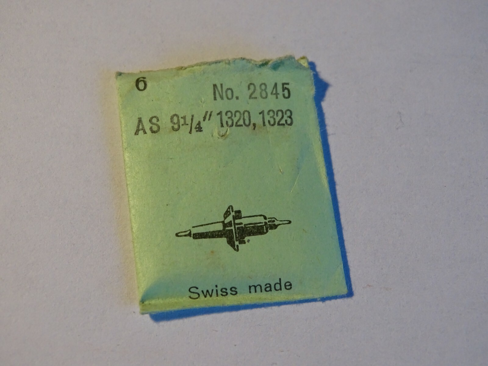 WATCHMAKING PART WATCH AS 9 1/4″ 1320 1323 A BALANCE SHAFT