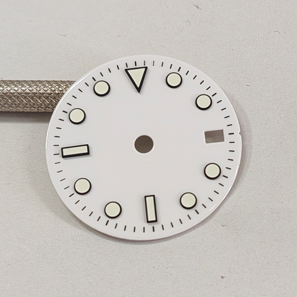 29MM Sunburst Dial No Logo GMT Dial Green Luminefor Japan NH34 Movement