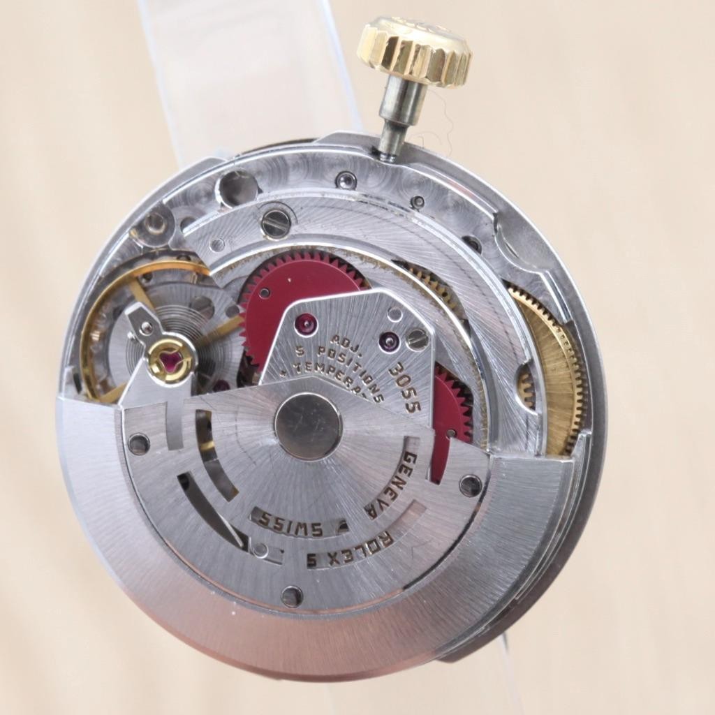 Rolex Cal 3055 Men’s 36mm DAY-DATE SINGLE QUICK SET Movement for18038 Working