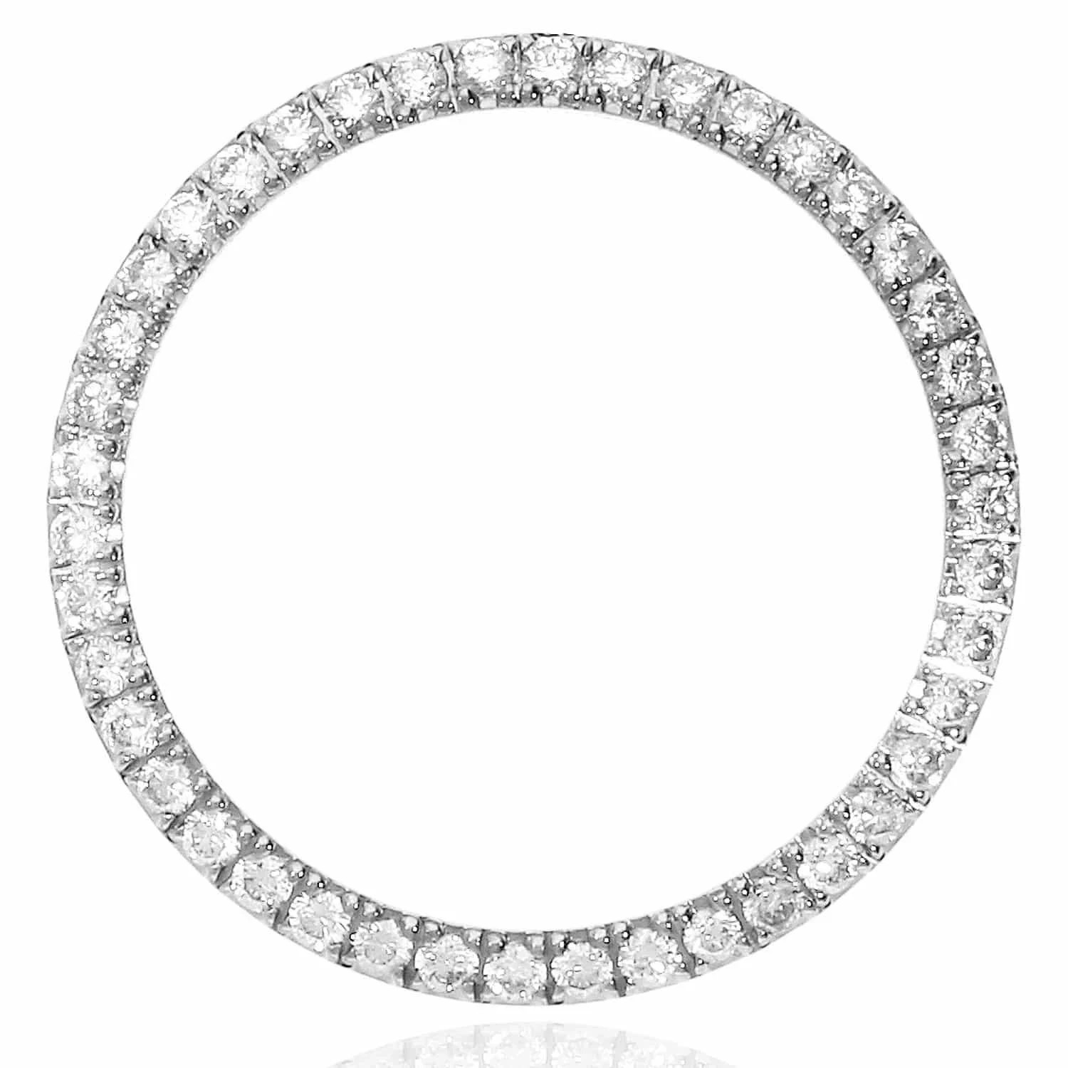 Lab Grown Diamond BEZEL 36.8 MM, Fits to ROLEX Datejust Watch