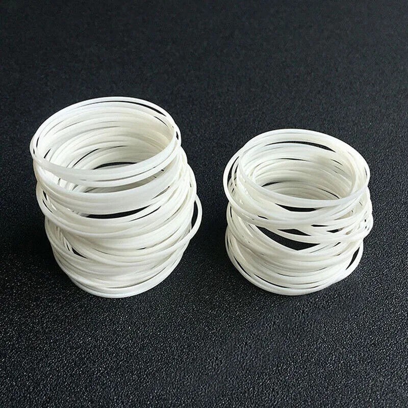 White Front Watch Crystal Gasket Ring Waterproof Watch Glass Seal Rings 16-40mm