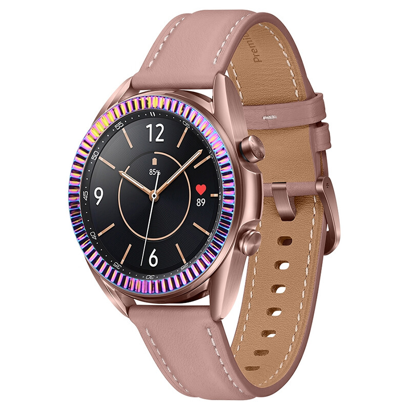 For Samsung Galaxy Watch 3 41/45mm Bezel Ring Case Metal Protection Cover