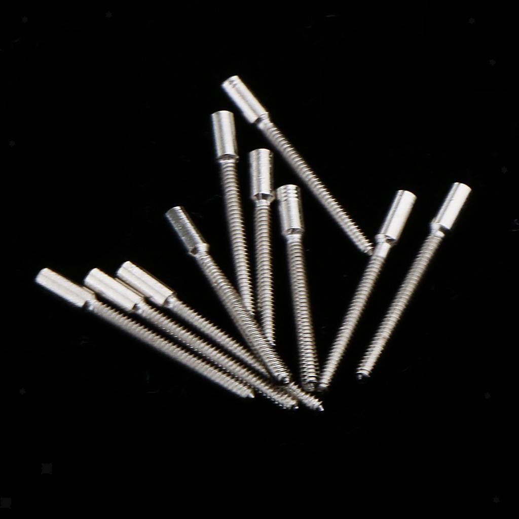 10pcs Bulk Wristwatch Pocket Watch Stem Winding 1.5mm Repair
