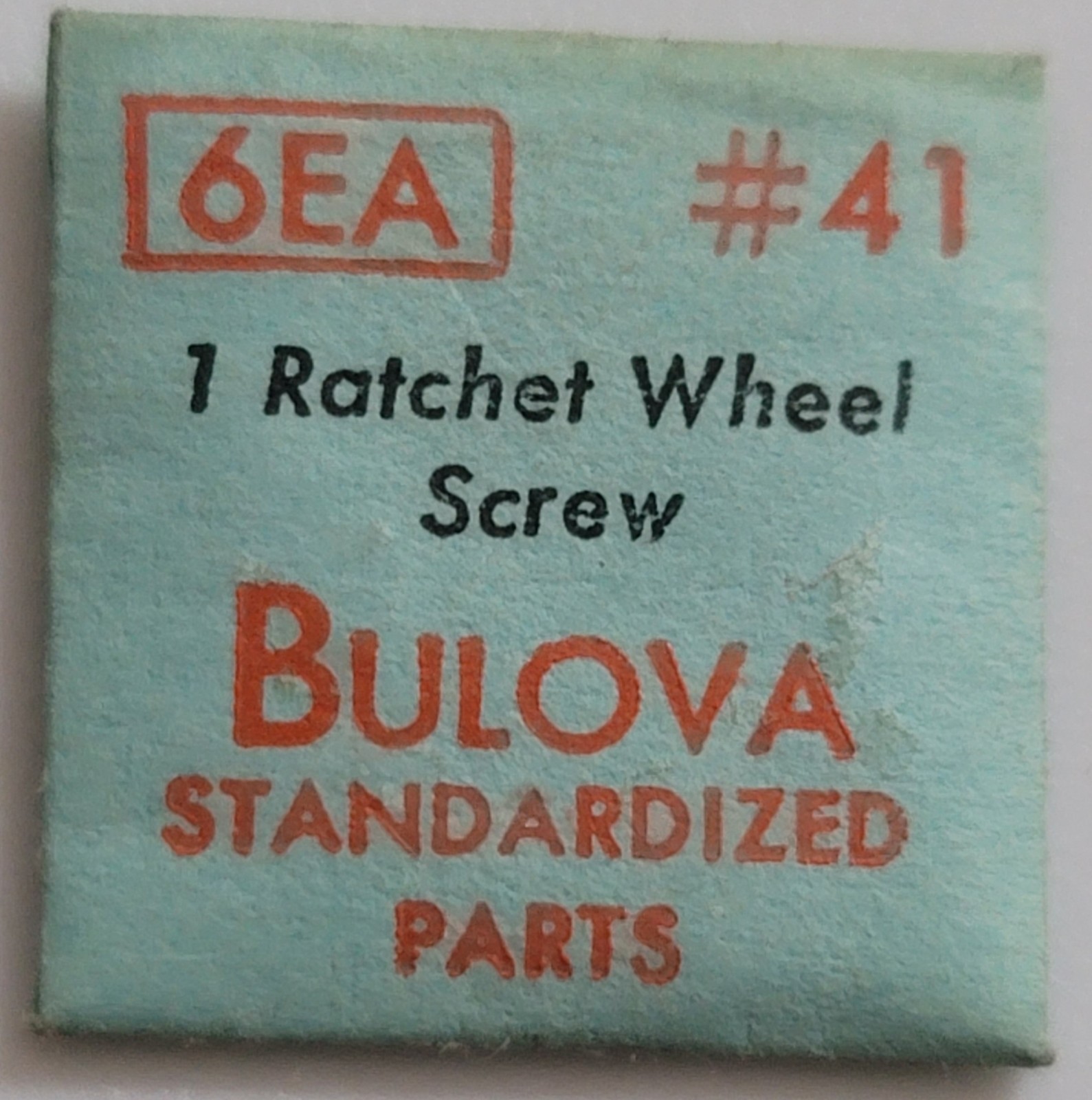 SB3: Genuine Bulova Watch Parts | Calibers 6AH-11AC | Ratchet Wheel Screw #41