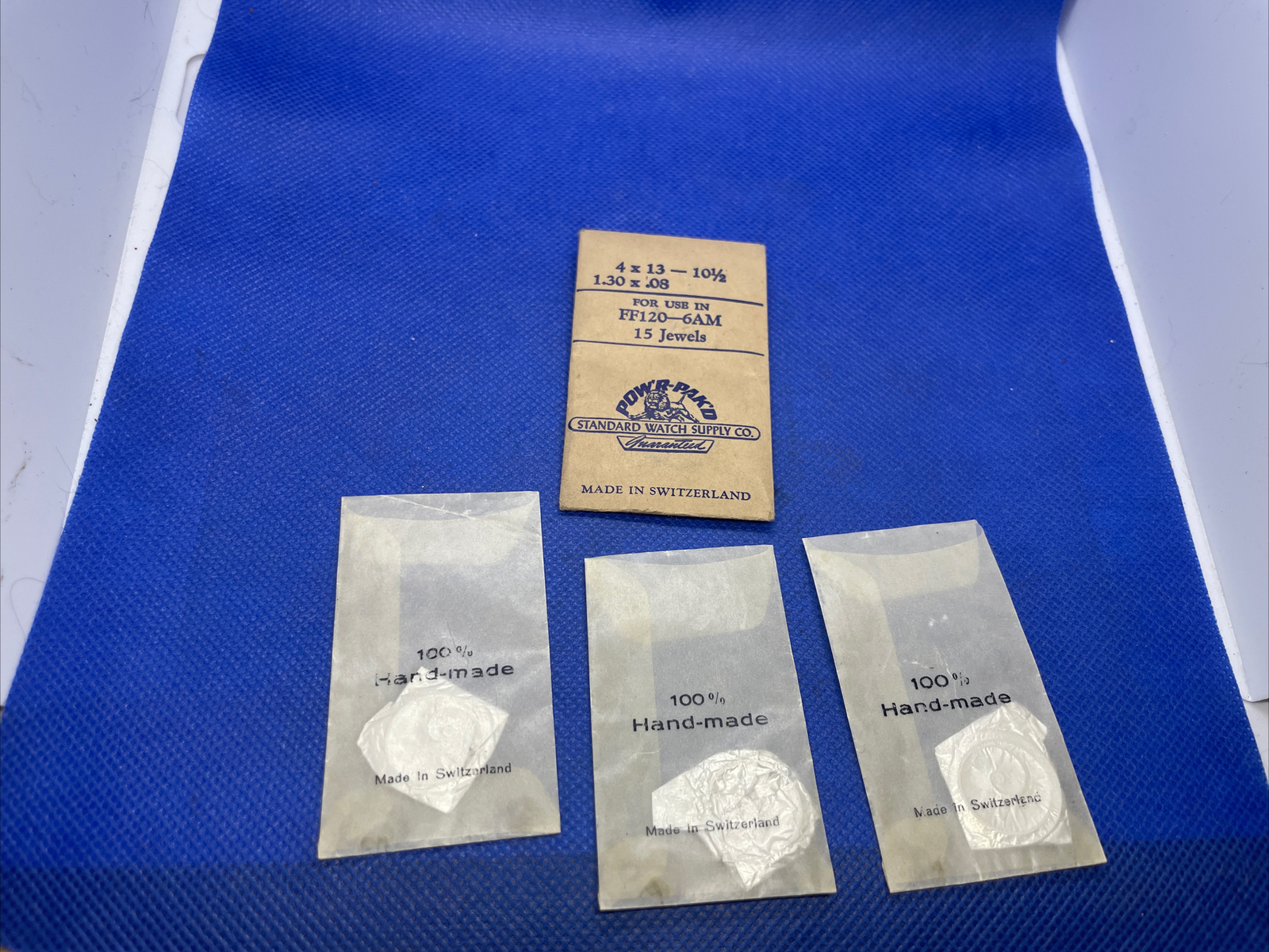 FF120-6AM mainsprings lot of 3