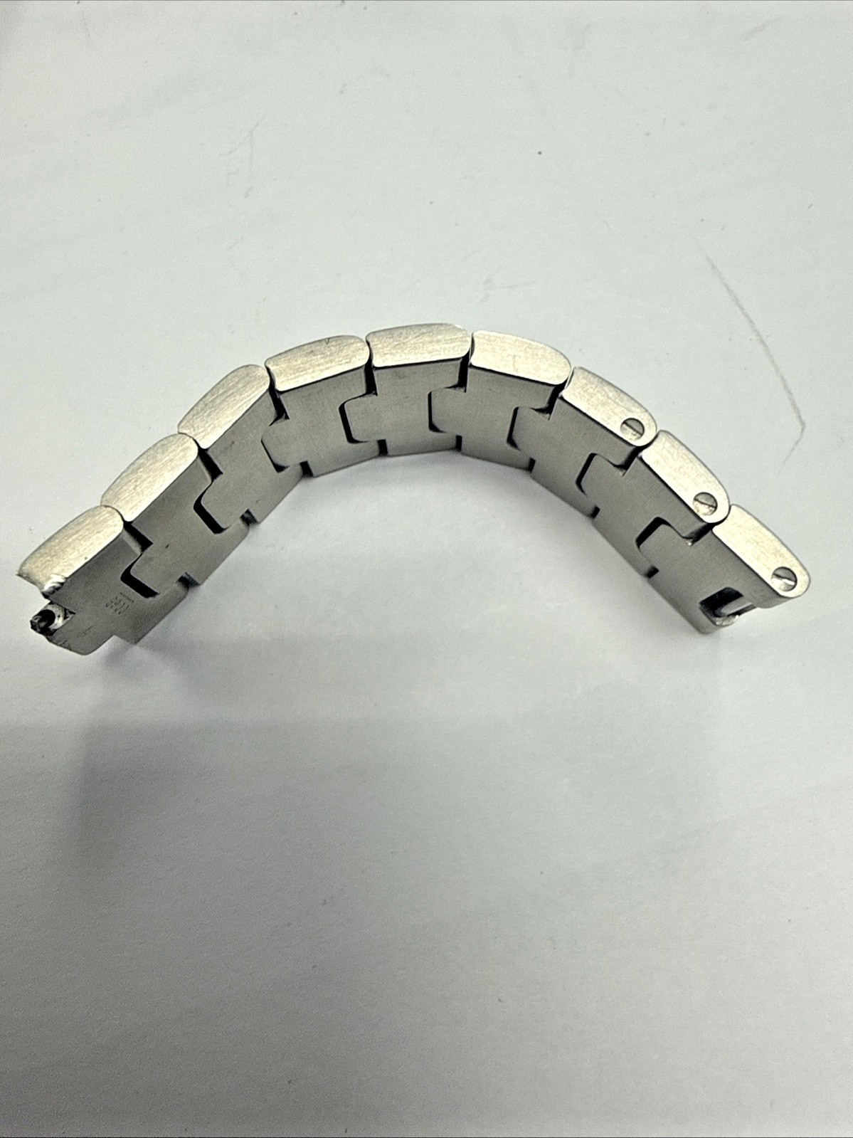 Cartier Santos Section Of Links Steel Original Not Complete # e12397