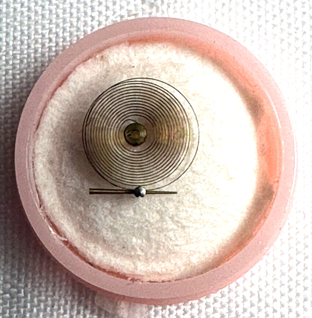 Vintage EBOSA 23 11.5″ Hairspring Mainspring Unused NOS