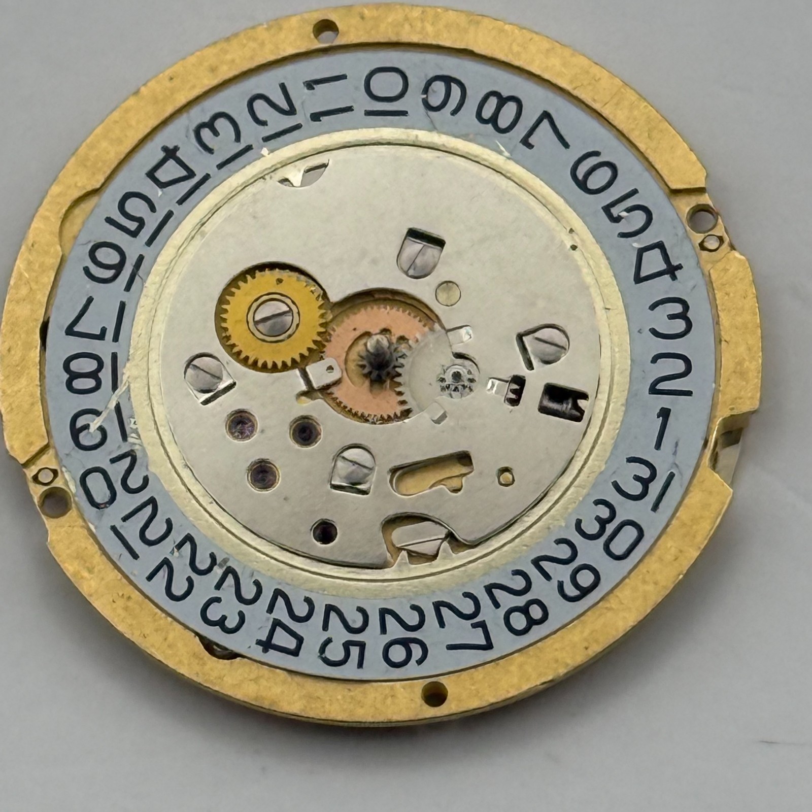 Ronda 1006 Watch Movement Quartz Swiss Date 8 Jewels Vintage Parts Repair 23.8mm
