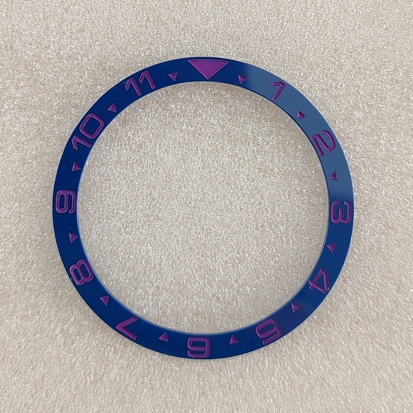 Replacement Flat Ceramic Bezel Outer Diameter 38MM Inner Diameter 31.5MM Bezel