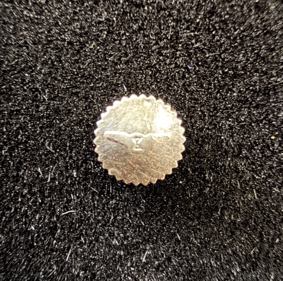 Vintage Longines Silver Tone Watch Crown Replacement 4.2mm