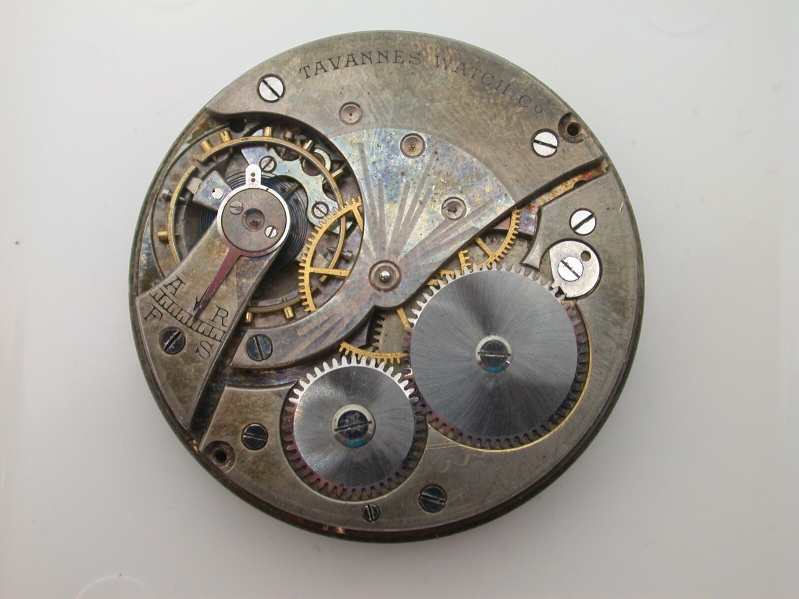 WATCHMAKERS – TAVANNES 19 LIGNE POCKET WATCH – 28MR47