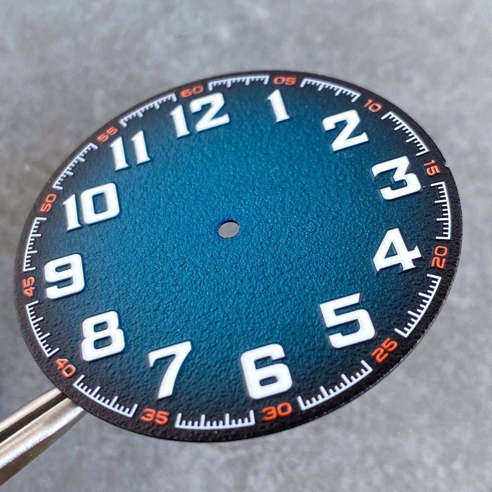 Mod 40.8mm Round NH35 Watch Dial Prat For NH35 NH36 ETA2824 PT5000 Watch Replace