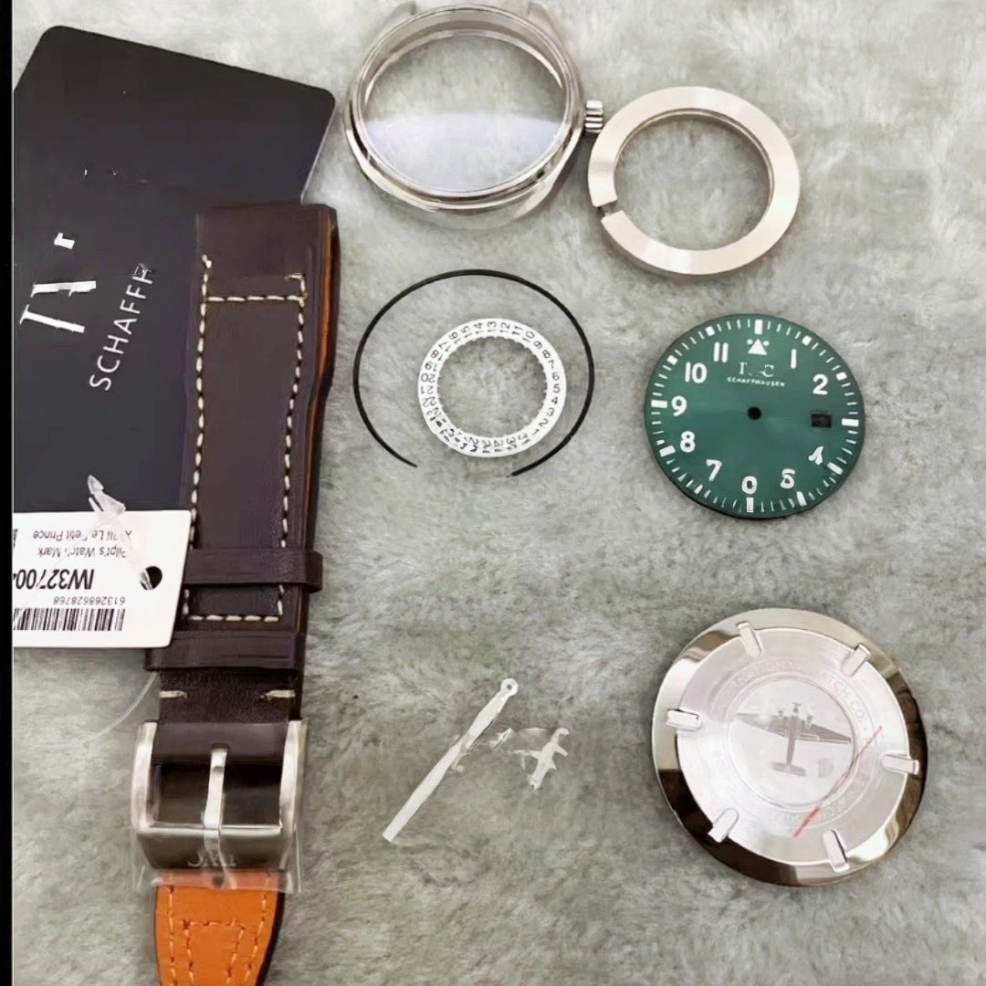 40mm Stainless Steel Case + Leather Strap Mark 20 For ETA2824 No Movement