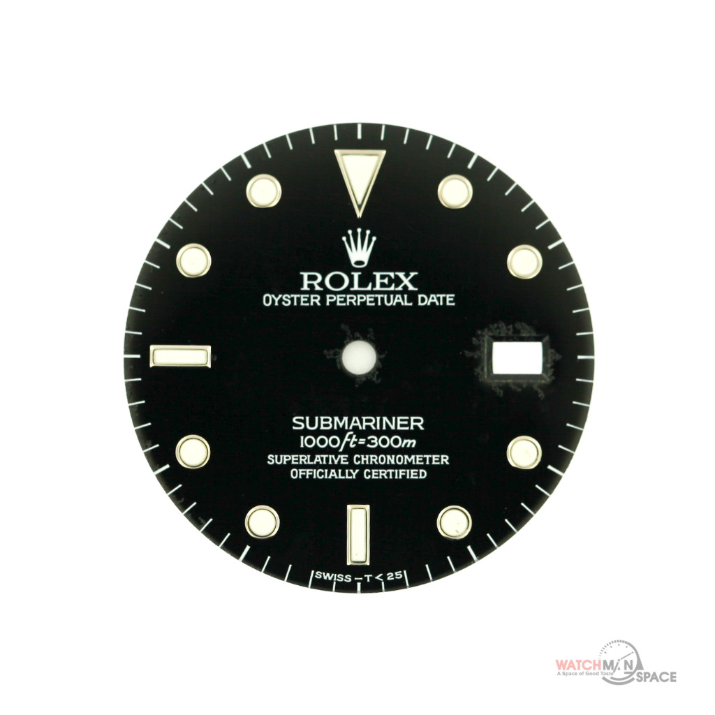 Original Rolex Submariner 40mm Date 16800 16610 Gloss Cracking Black Dial #H21