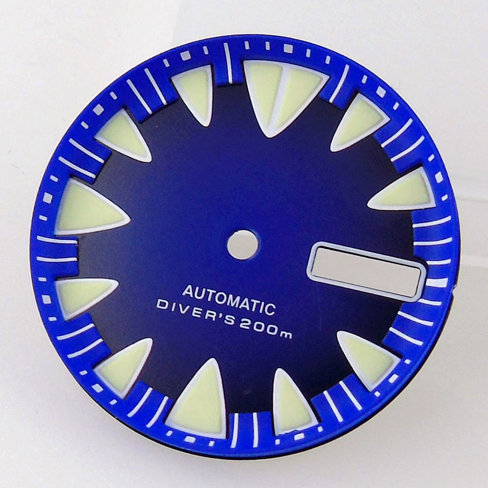 29mm Lume Diver Dial Triangle Indices Day Date Fit Auto Movement