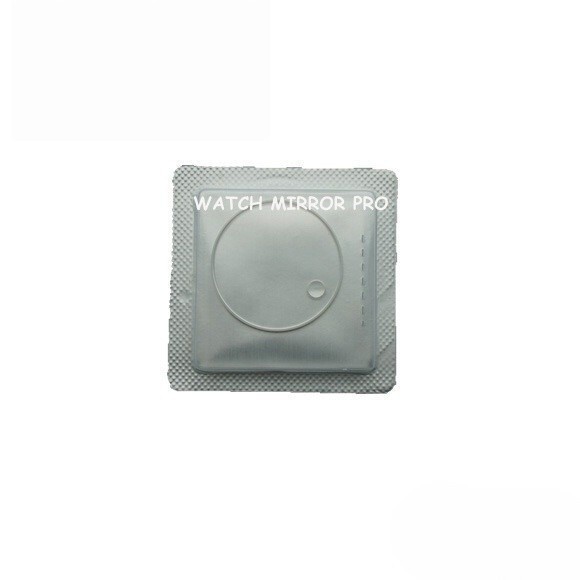 Watch Sapphire Crystal Glass&Gasket for Cartier Pasha 820903 28.5mm Flat Round-