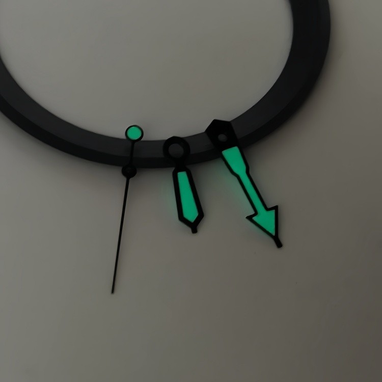 NH35 Green Hands 13mm SK007 Luminous Hands Fits NH35-NH36-NH34-NH38 Movements