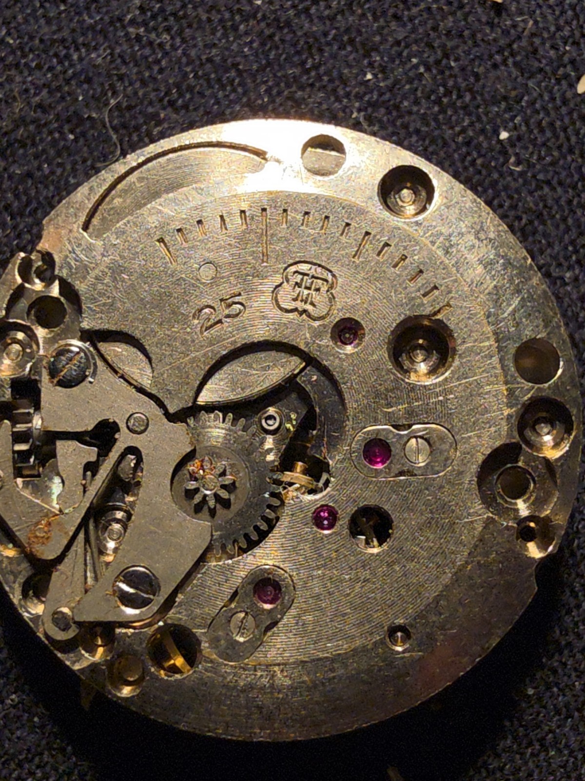 Welsbro & Paul Schwarz Etienne Mechanical (Manual) Movement, Brass