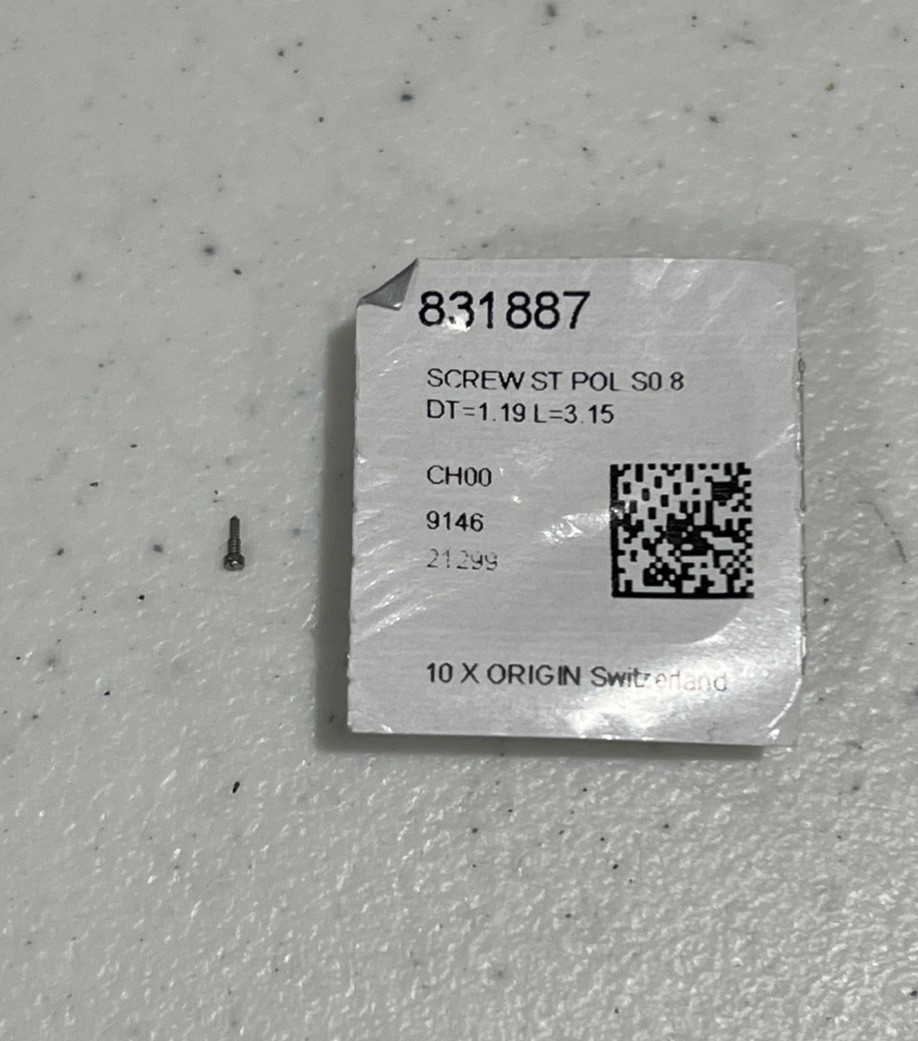 Cartier Link Screw For Panthere Authentic Original 831887