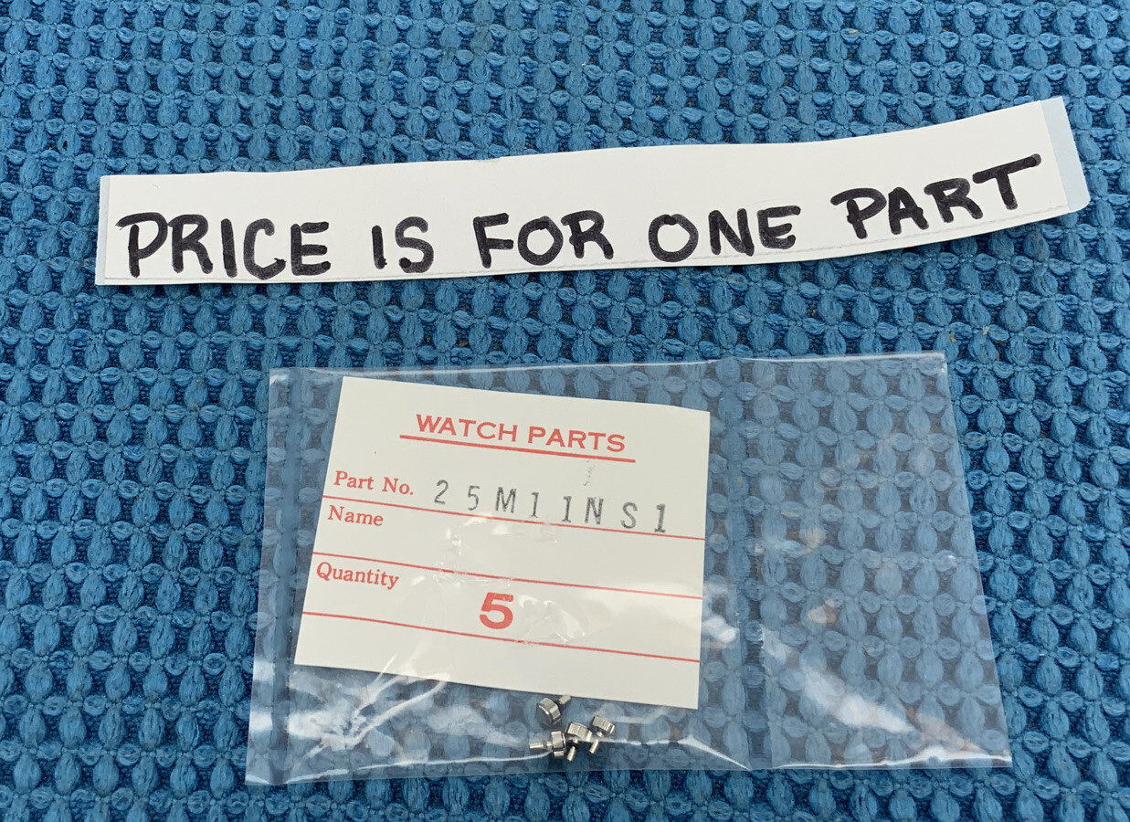 SEIKO crown 25m11ns1 New Old Stock. 22m-30n L (price Is For One Crown)