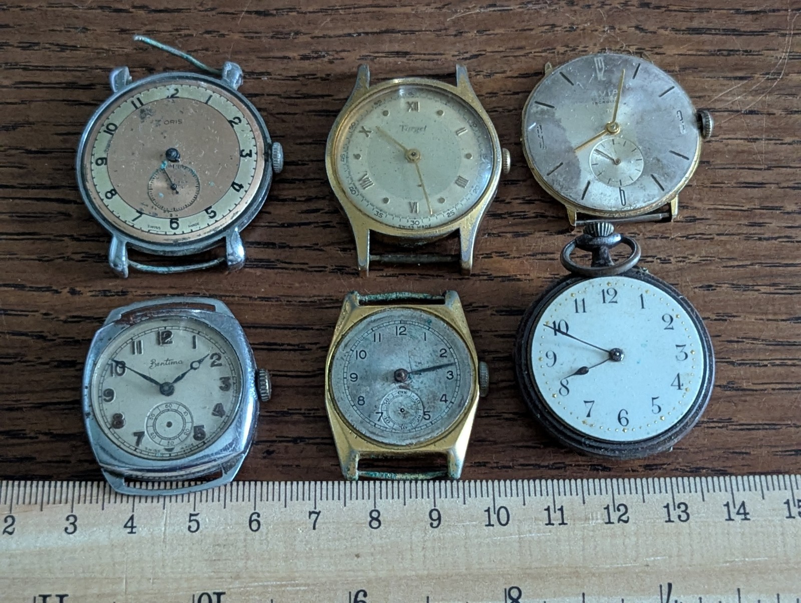 Job Lot of Watches, Mechanical Mens, for Repair / Parts, Mixed lot #S844