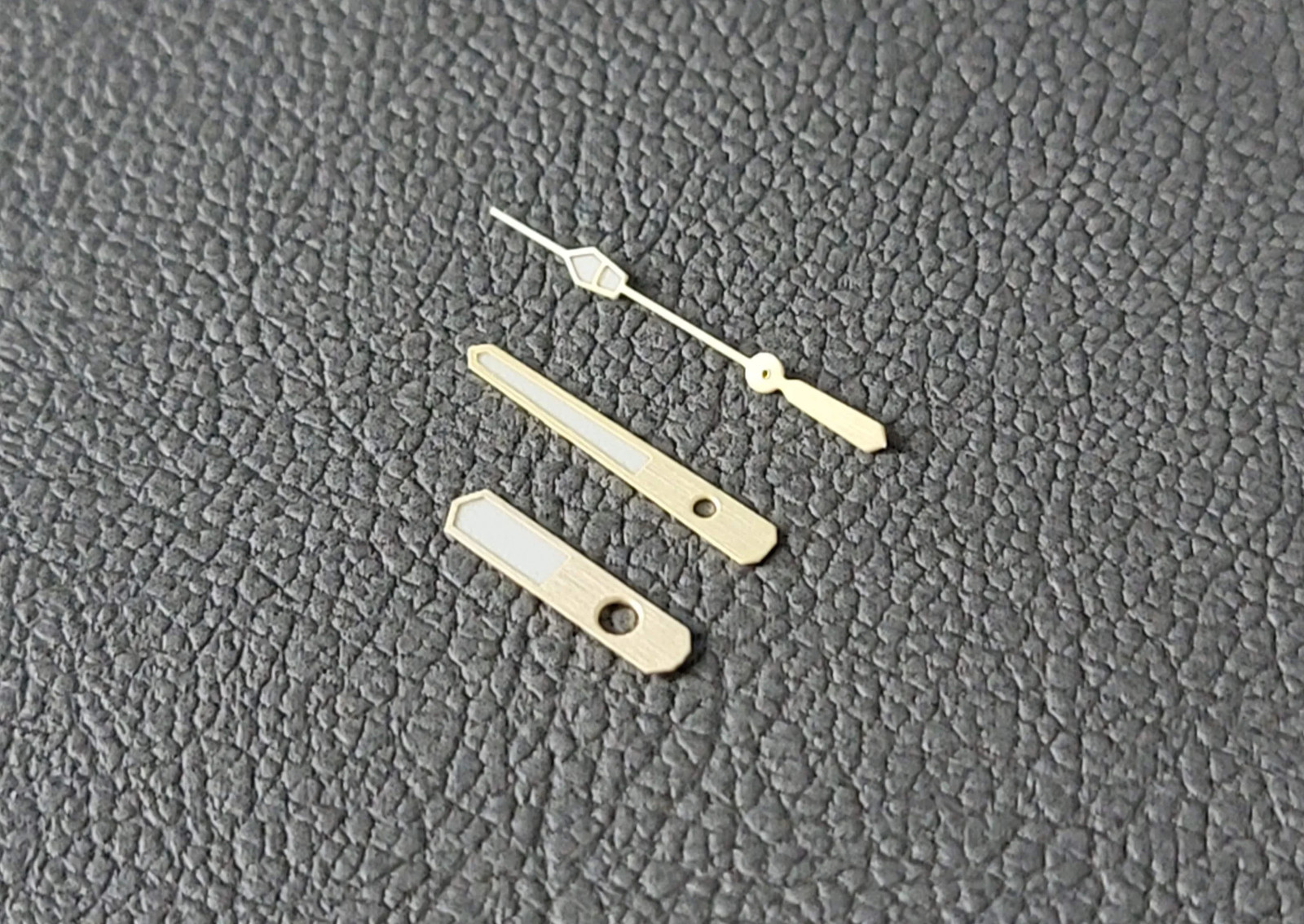 HANDS SET MM300 STYLE GOLD BRUSH BGW9 / SEIKO MOD SKX SKX007 NH35 NH36 NH34