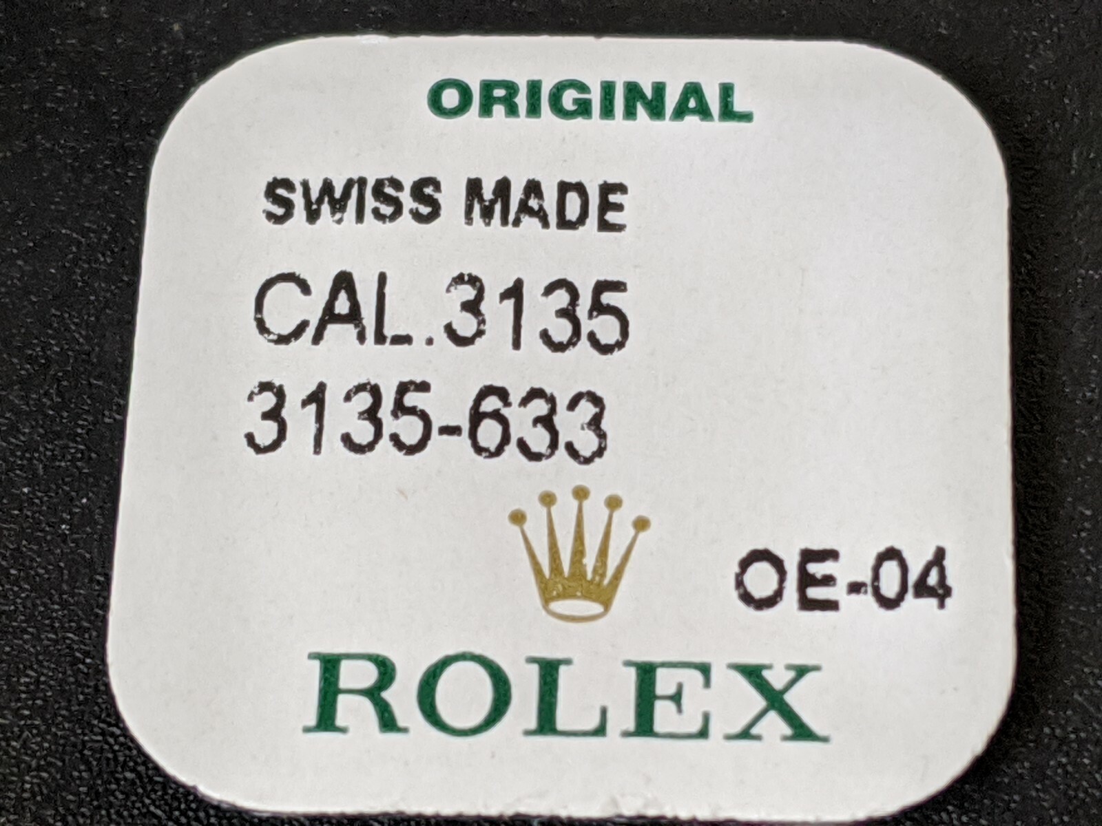 Rolex Calibre 3135 633 Yoke For Cam Genuine New Sealed Package