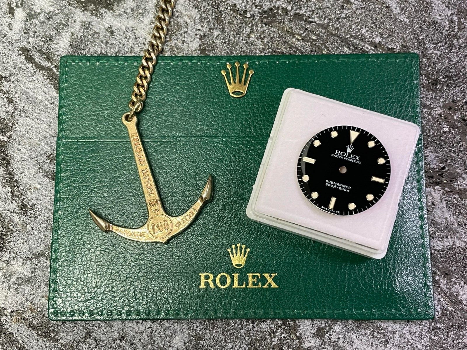 Original Pre 1978 Rolex Ref 5513 5512 Submariner Glossy Tritium Black Dial 40mm