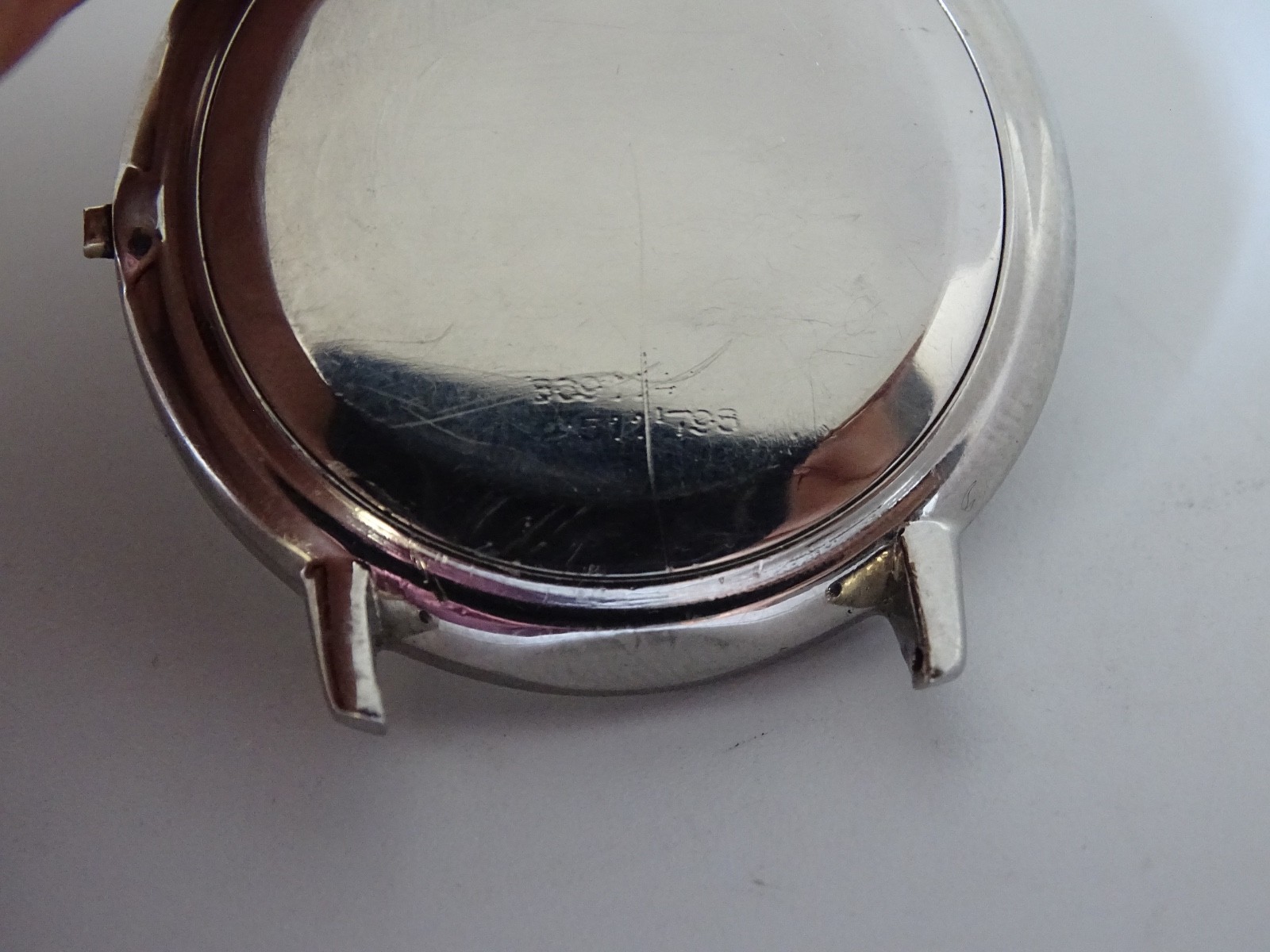 Universal Geneve Polerouter Case 869114/2 Stainless Steel Original Vintage