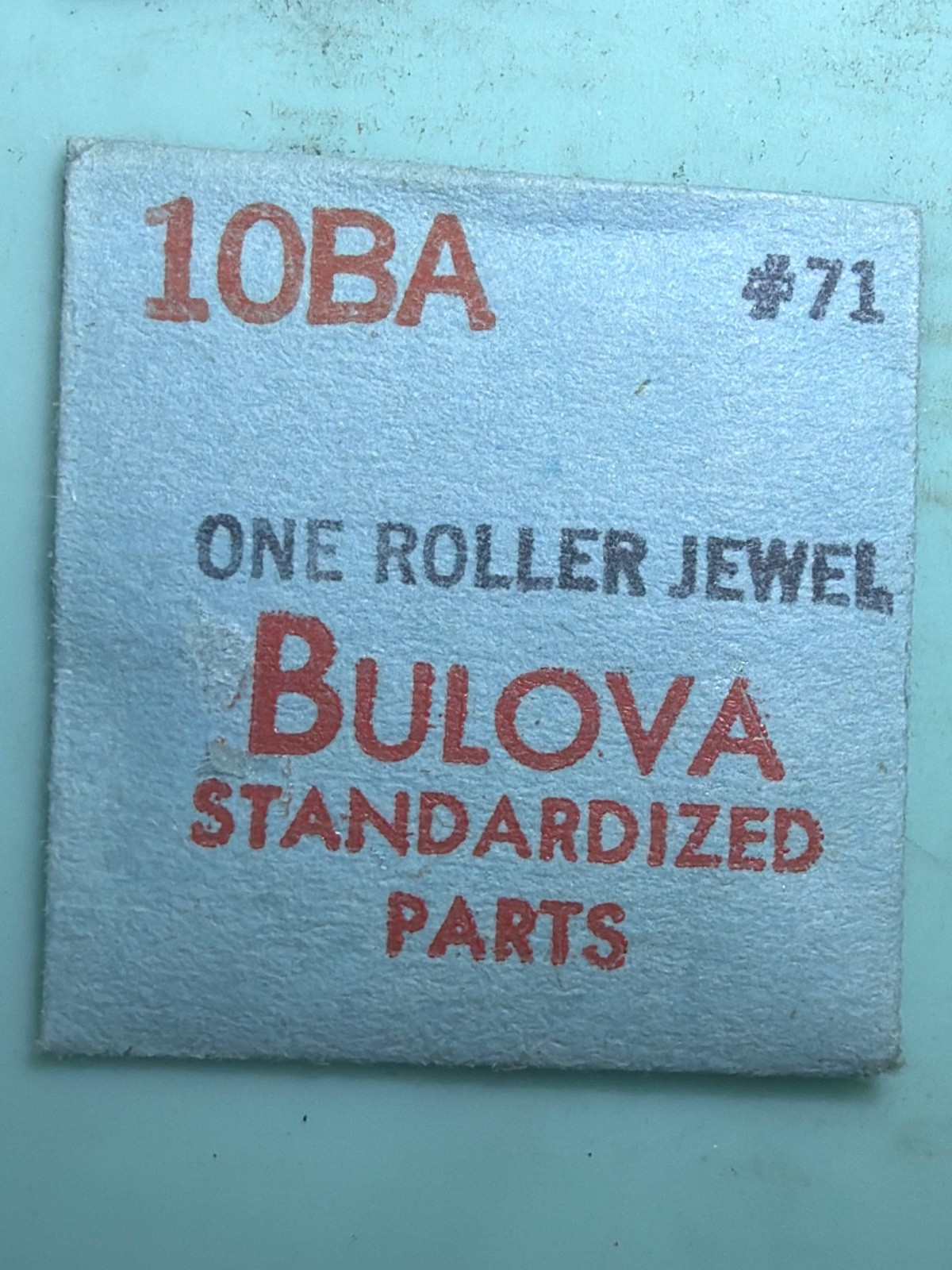 Bulova #71 Roller Jewel – NOS – Various Calibers