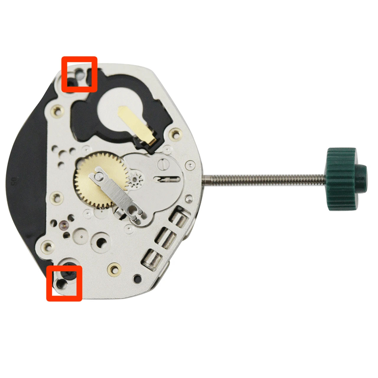 Harley Ronda 1062, 2 Hands, Swiss Parts Quartz Watch Movement (Multiple Heights)