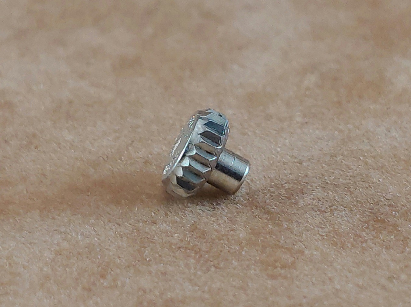 Original Vintage ROLEX Super Oyster Steel 6mm CROWN. Ca Late 1950’s