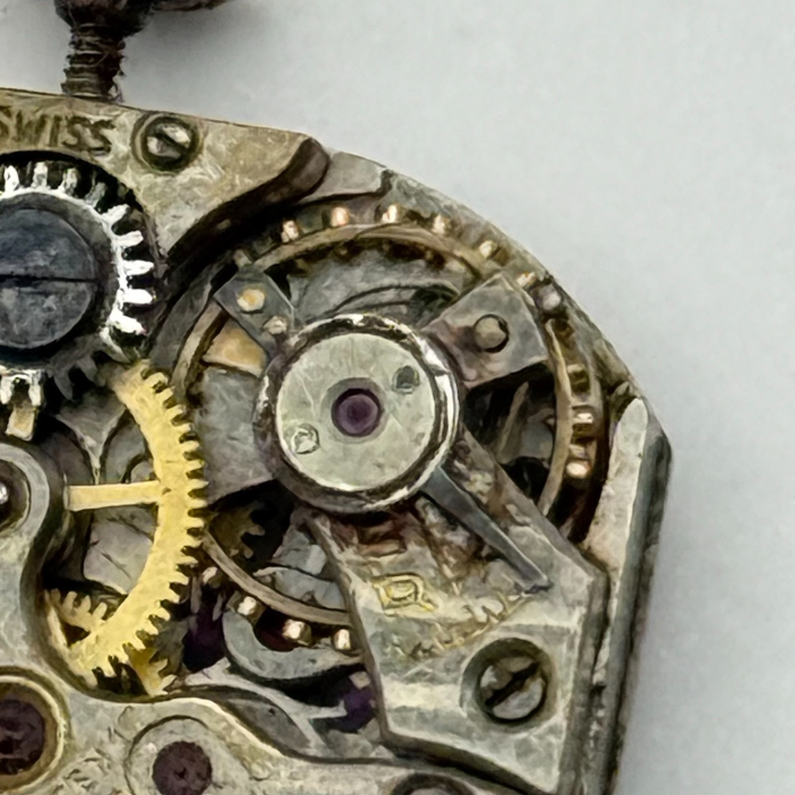 Lunesa 21 Watch Movement 17 Jewels Swiss Calibre L21 Parts Repair 12.8mm