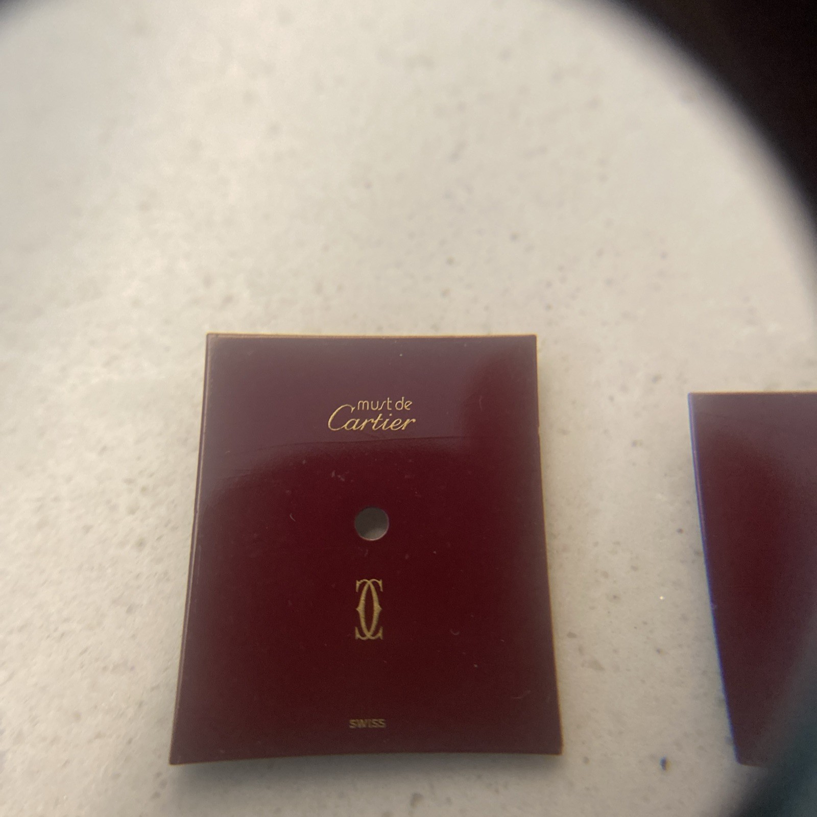 Vintage lady &men TANK MUST DE CARTIER for manual movement