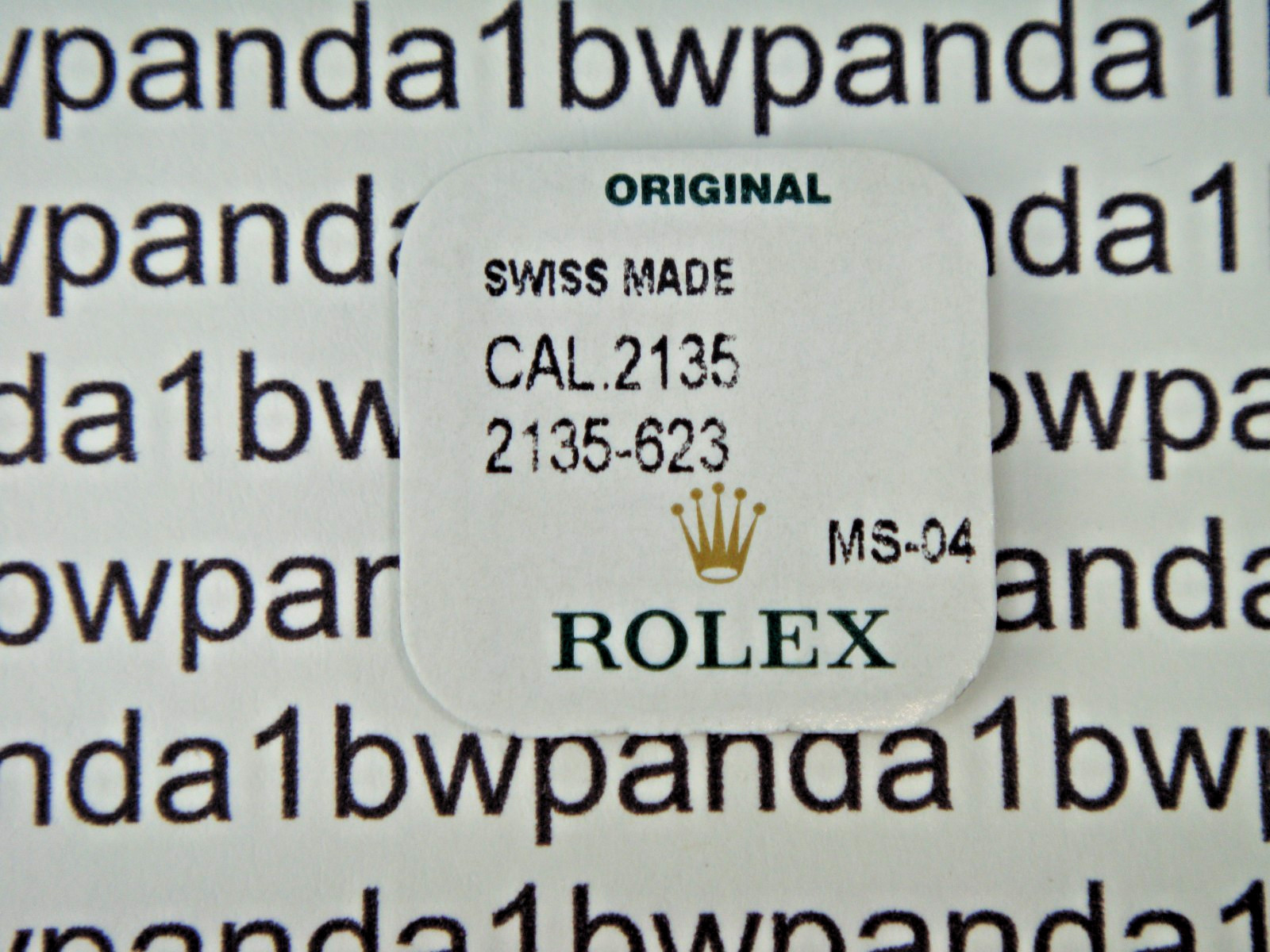 OEM Rolex Datejust Cal. 2135-623 Date Finger =Brand New==Genuine Factory Sealed=