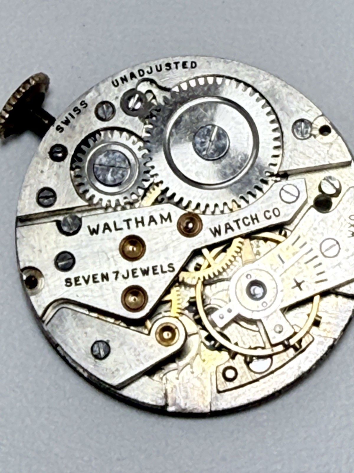 AS 1002/984 Watch Movement For Repair Or Parts Working Balance