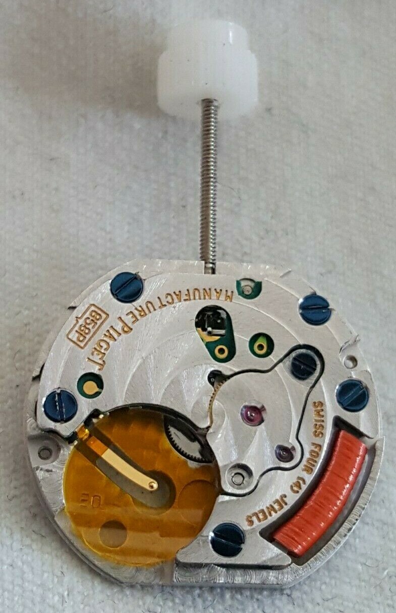 Piaget Polo Movement Caliber 858P + Dial + Hour & Minute Hands + Casing Ring