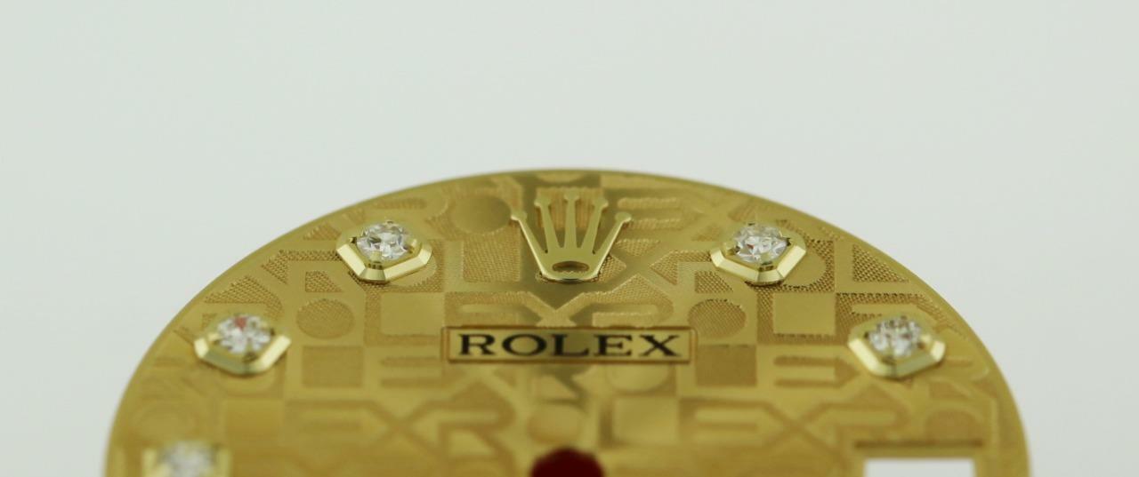 Rolex Midsize Datejust 31mm 178273 178243 Champagne Jubilee Diamond 2/T #A24