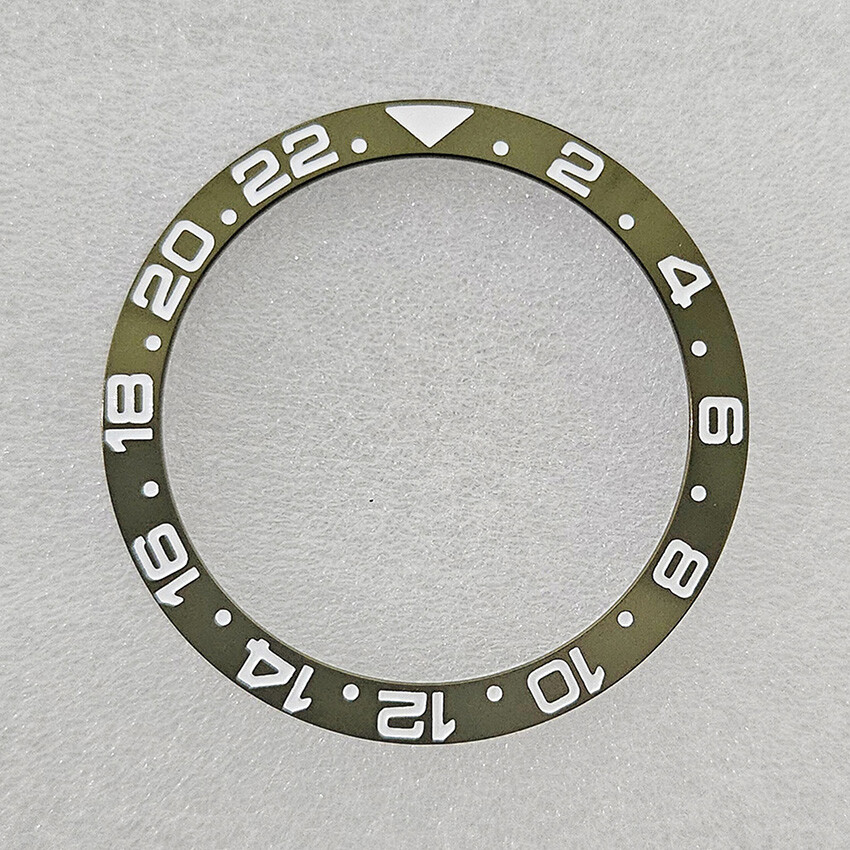 For 40mm Watch Case 38MM Watch Bezel Ring Replacement Metal Bezel No Luminous