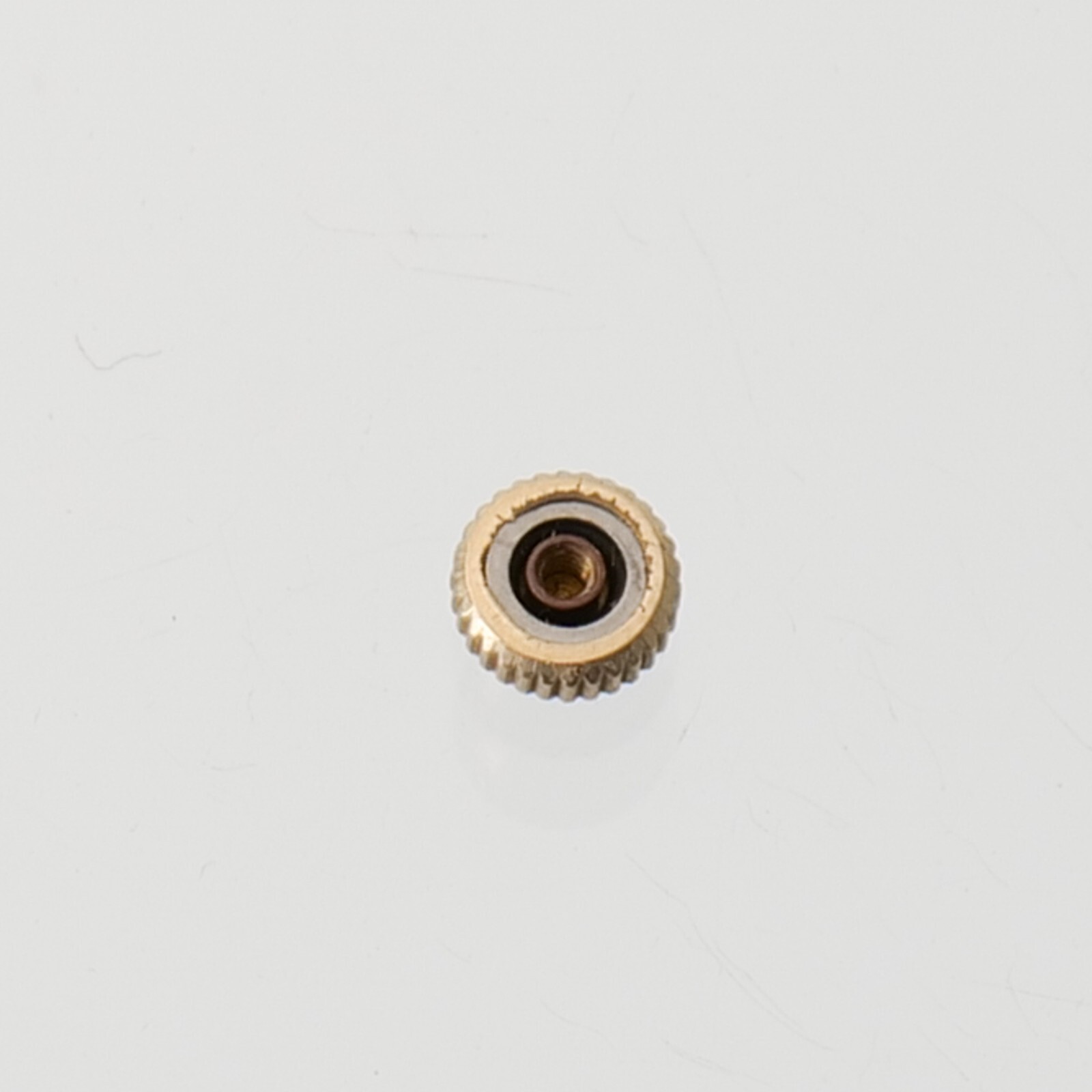 NOS Newall Dome Style Waterproof Watch Crown 4.40mm Part #049 Tap 8 (C5D13)
