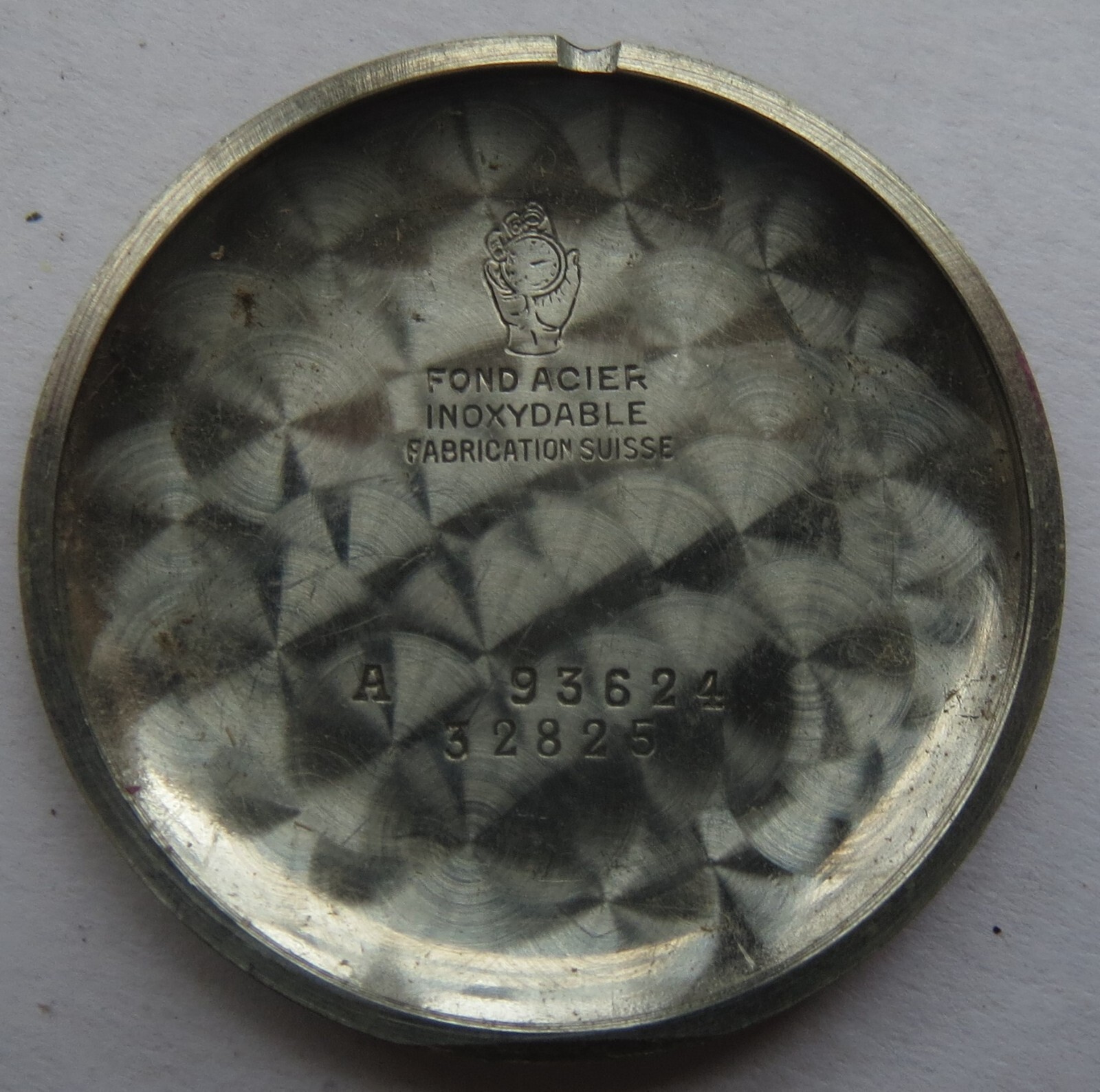 Movado mens wristwatch nickel chromiun case 35 mm. in diameter N.O.S.