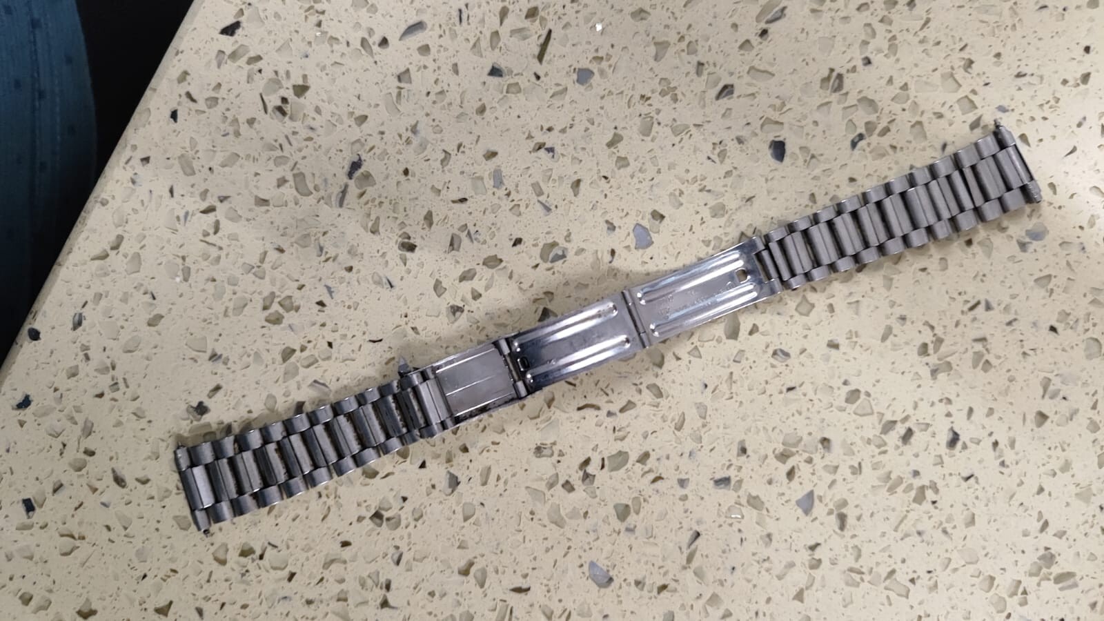Omega Speedmaster Original Bracelet No.11 1125 Parts End Link Nr 699 20mm Used
