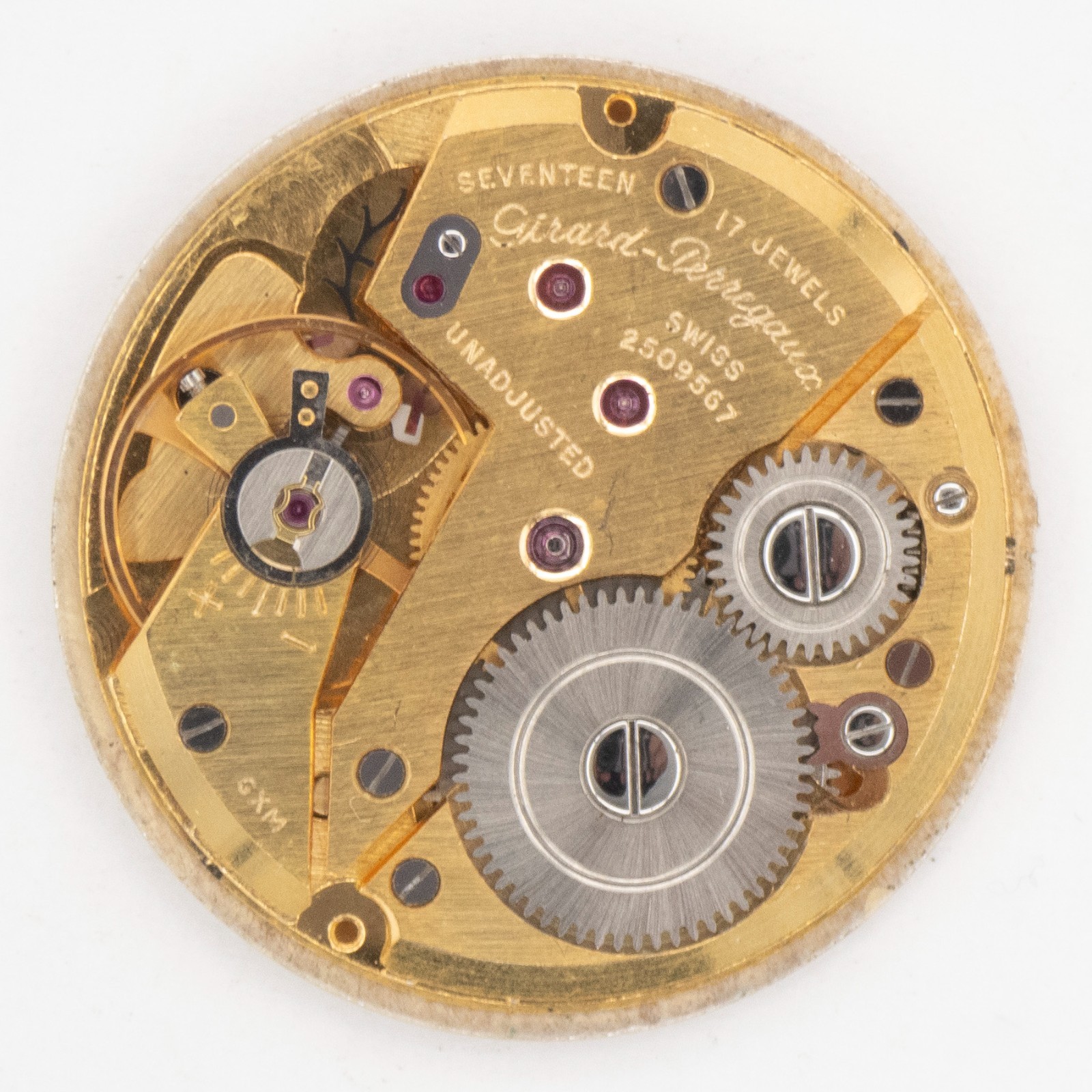Vintage Girard-Perregaux 23.7 x 4.2 mm 17-Jewel Wristwatch Movement