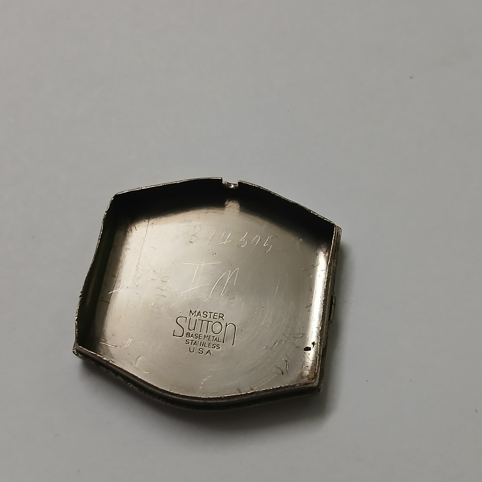 1920’s WESTFIELD Art Deco Watch Silver Tank Dial Case Movement 10AS