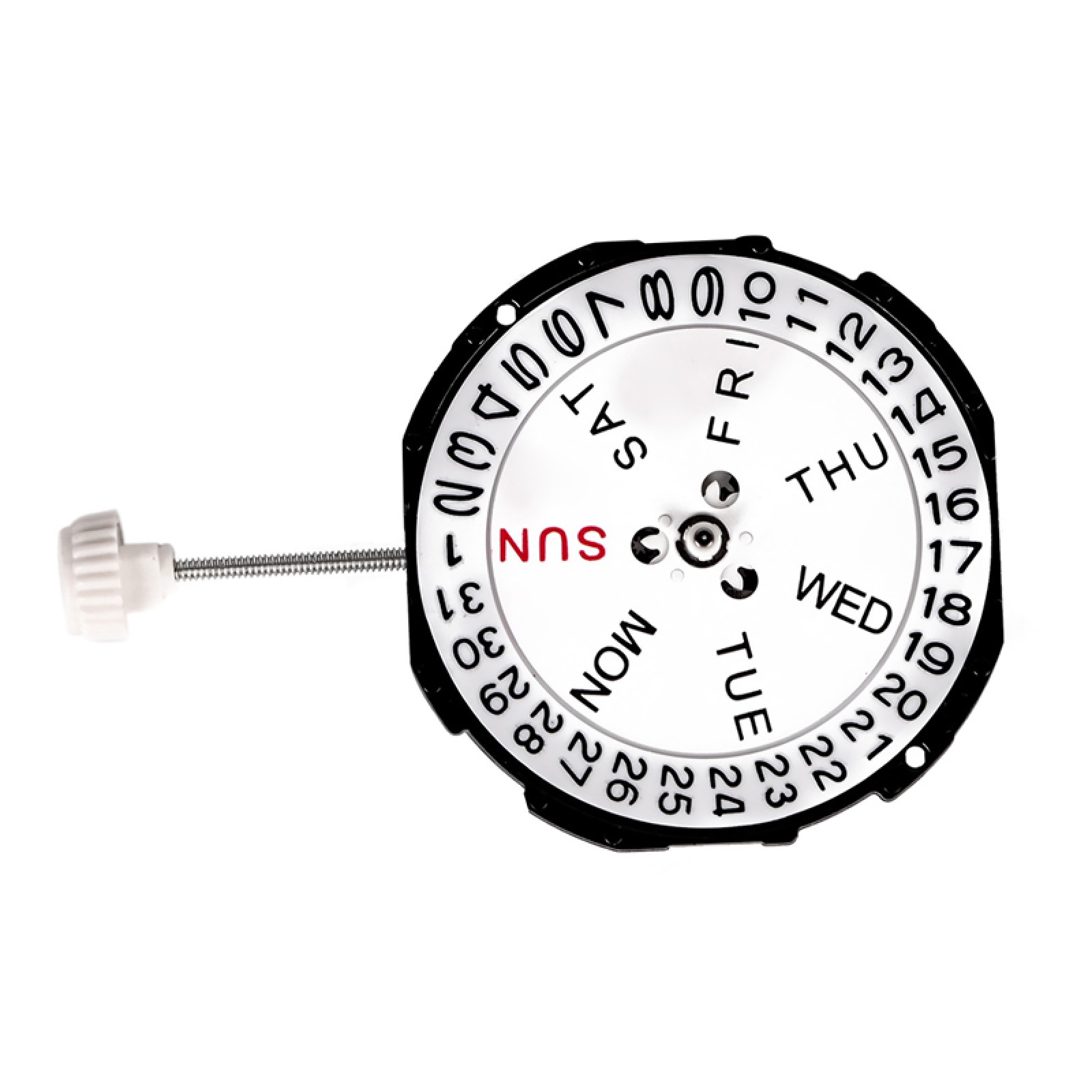 Replacement 26mm Dual Calendar Day & Date At 3 Quartz Watch Movement for SL28